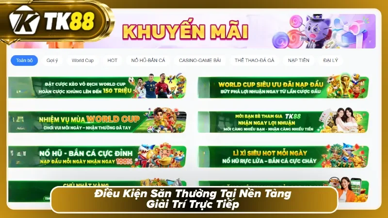 Người chơi nhận quà săn thưởng về ngân hàng cá nhân