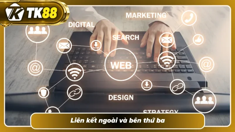 Sơ đồ kết nối giữa nền tảng với các liên kết ngoài