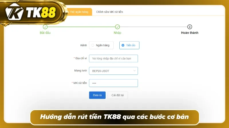 Quy trình thao tác đã được giản lược tối đa