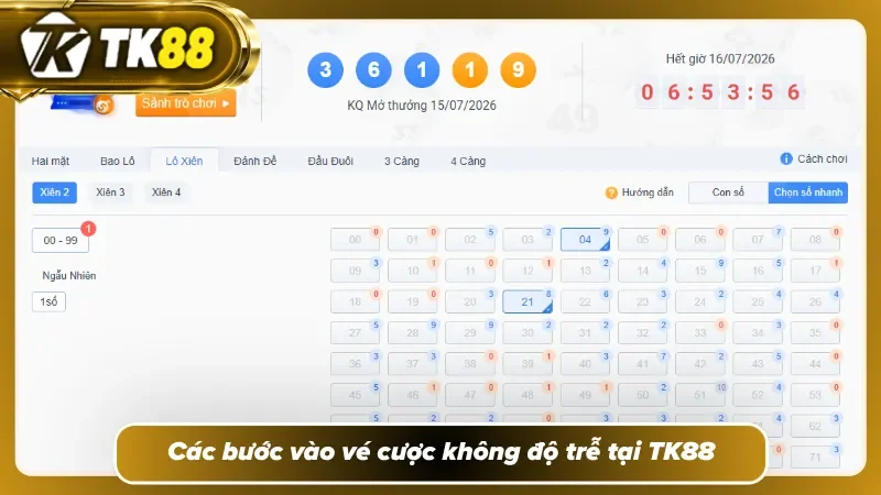 Khám phá các bước uy tín khi chơi tại TK88